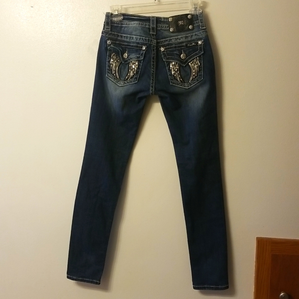 Miss Me signature rise skinny